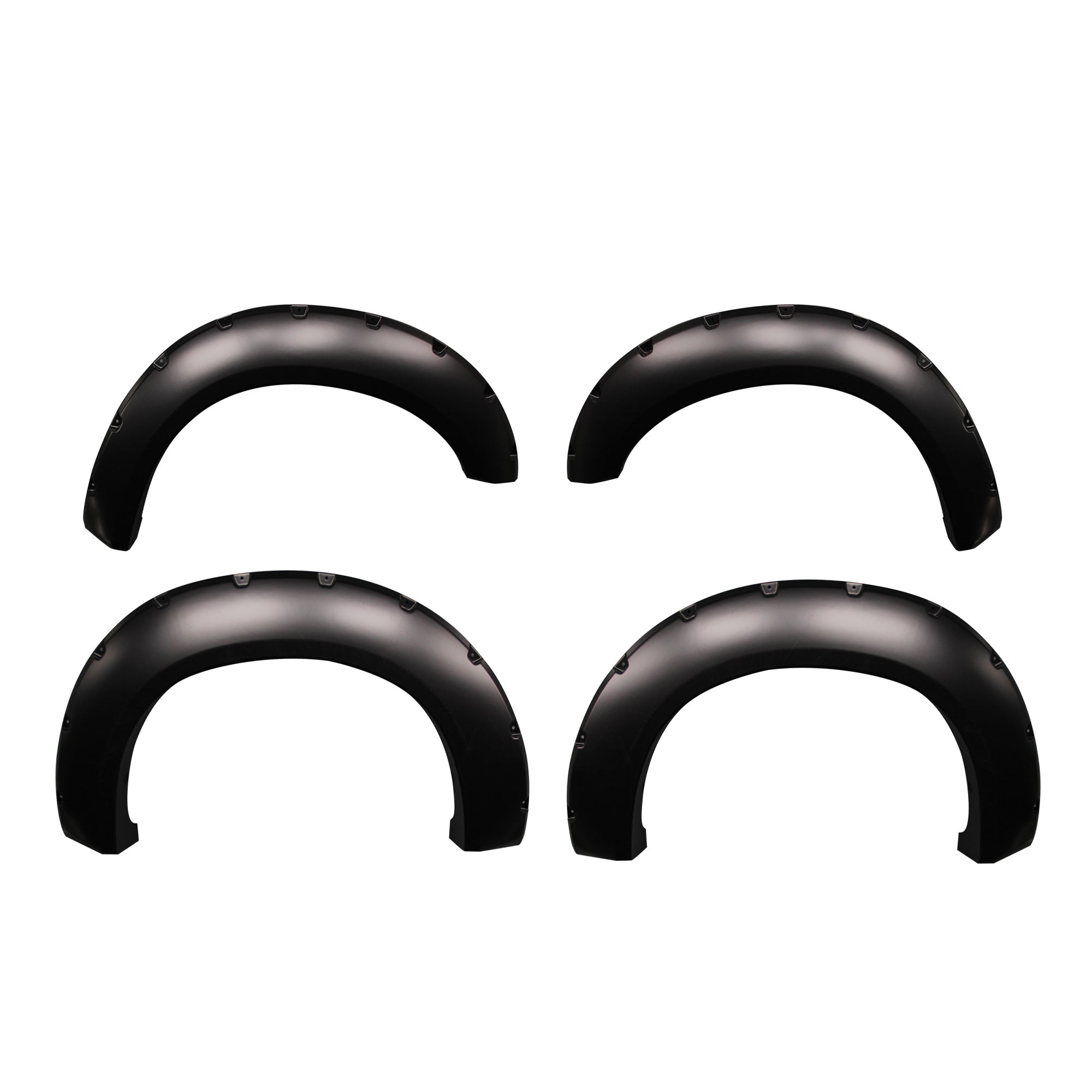 2017-2025 Ford F-250 Super Duty Fender Flares Riveted Style | Black Horse Off Road - Image 1