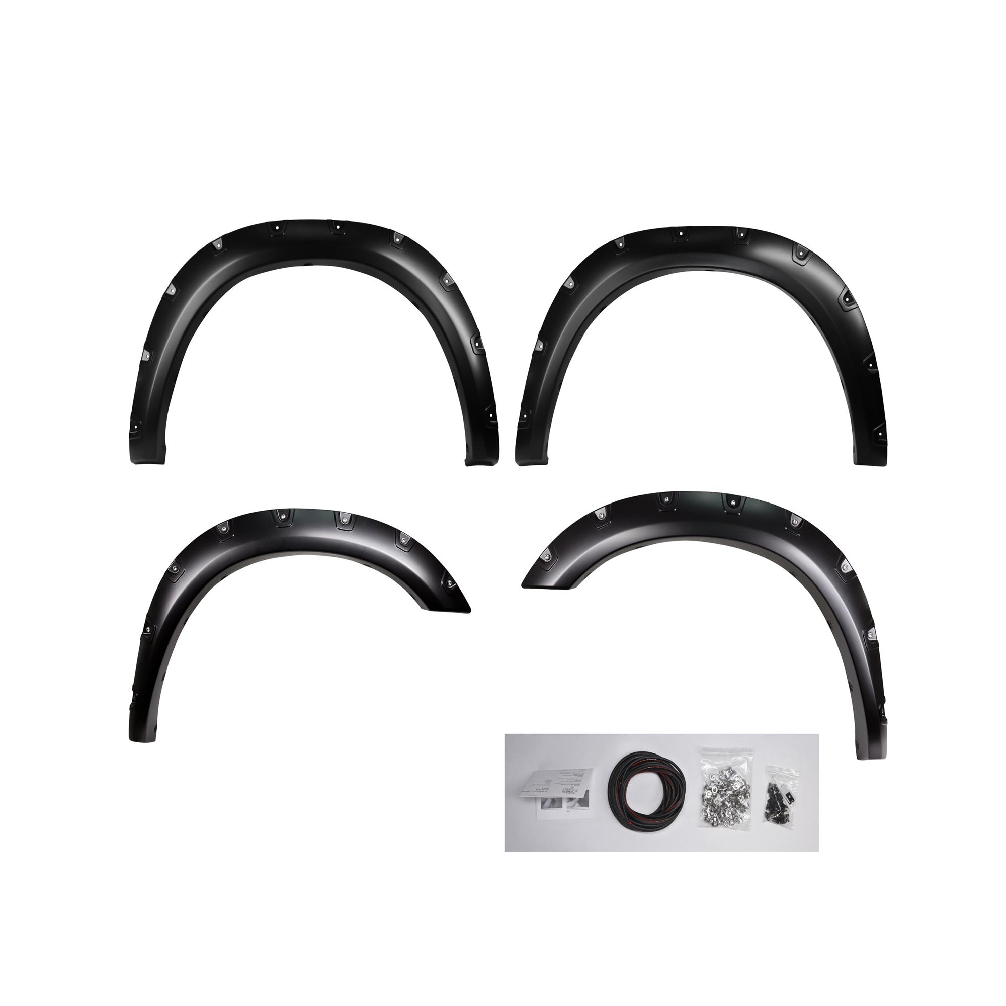 2019-2026 Dodge Ram 2500 Fender Flares Riveted Style | Black Horse Off Road - Image 1