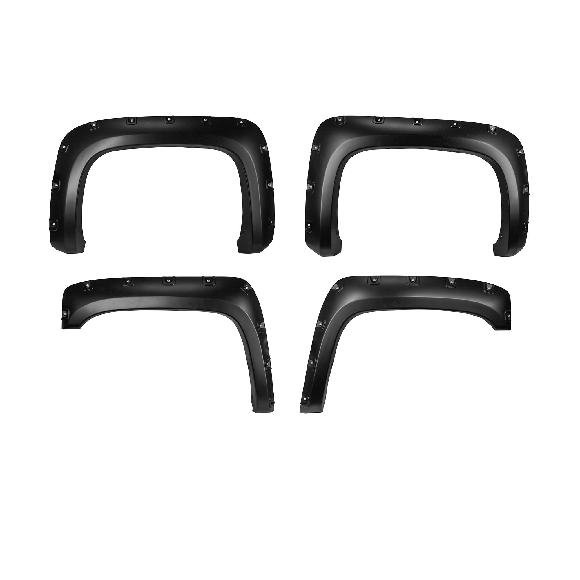 2007-2014 Chevrolet Silverado 1500 Fender Flares Riveted Style | Black Horse Off Road - Image 10