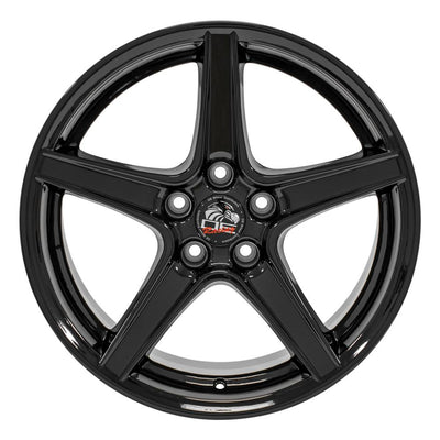 OE Wheels FR06B 18x9 Gloss Black replica wheel