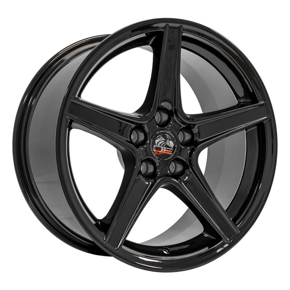 OE Wheels FR06B 18x9 Gloss Black replica wheel