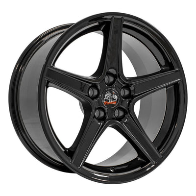 OE Wheels FR06B 18x9 Gloss Black replica wheel