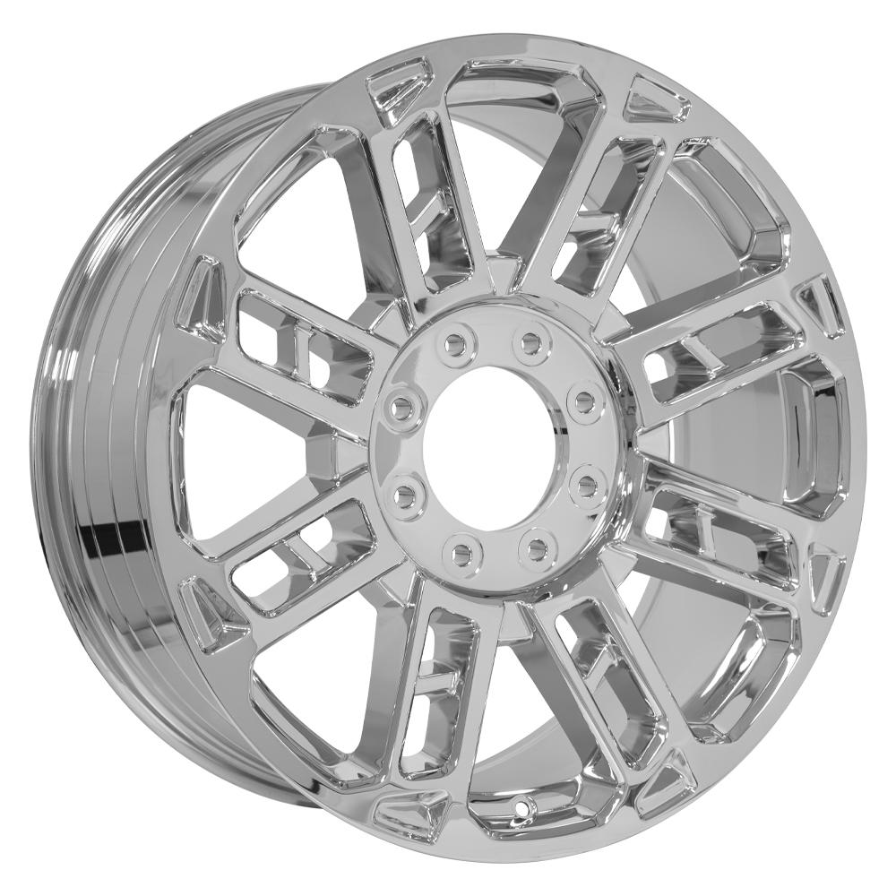 OE Wheels FR62 22x9 Chrome replica wheel