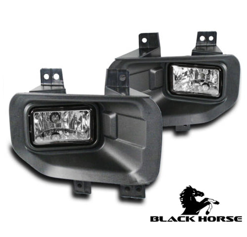 2015-2016 Ford F-150 Oem Replica Fog Light Clear Includes Harness and Switch | Black Horse Off Road - Image 6