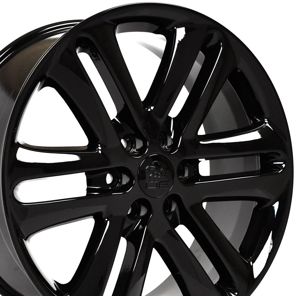 OE Wheels FR76 22x9 Gloss Black replica wheel