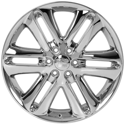 OE Wheels FR76 22x9 Chrome replica wheel