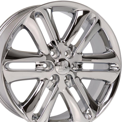 OE Wheels FR76 22x9 Chrome replica wheel