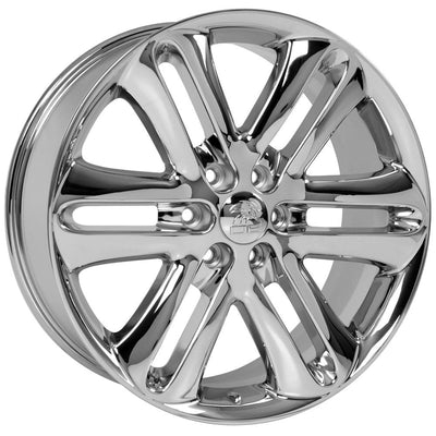 OE Wheels FR76 22x9 Chrome replica wheel