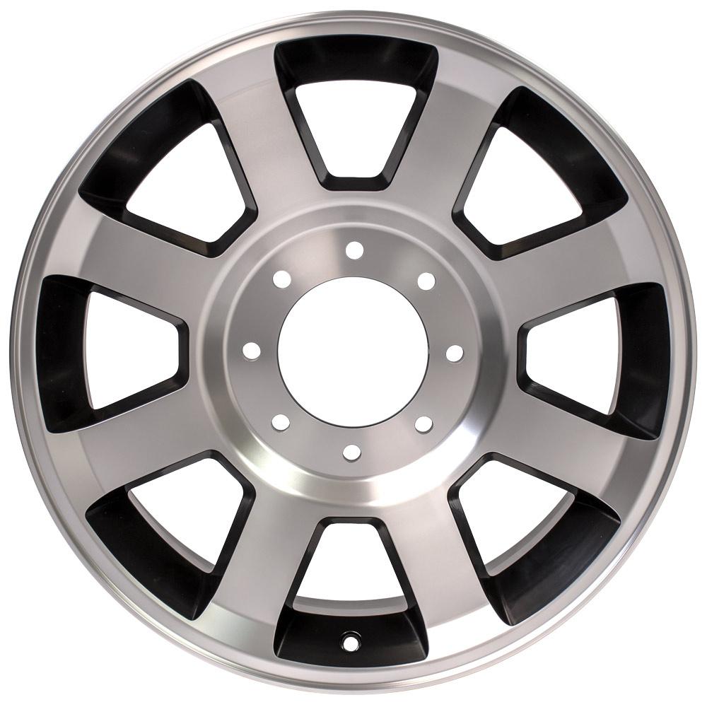 OE Wheels FR78 20x8 Satin Black Machined replica wheel