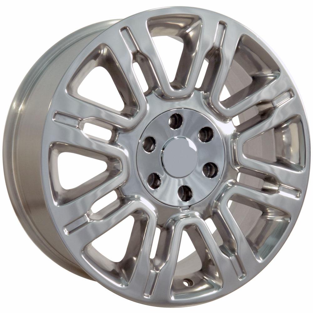 OE Wheels FR98 20x8.5 Polished replica wheel