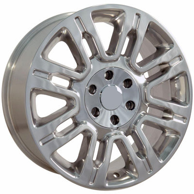 OE Wheels FR98 20x8.5 Polished replica wheel