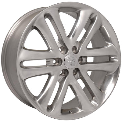 OE Wheels FR76 22x9 Polished replica wheel