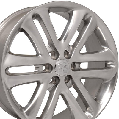 OE Wheels FR76 22x9 Polished replica wheel