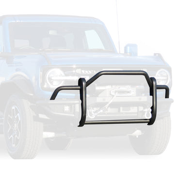 2021-2026 Ford Bronco Tubular Grille Guard Heavy Duty | Black Horse Off Road - Image 4
