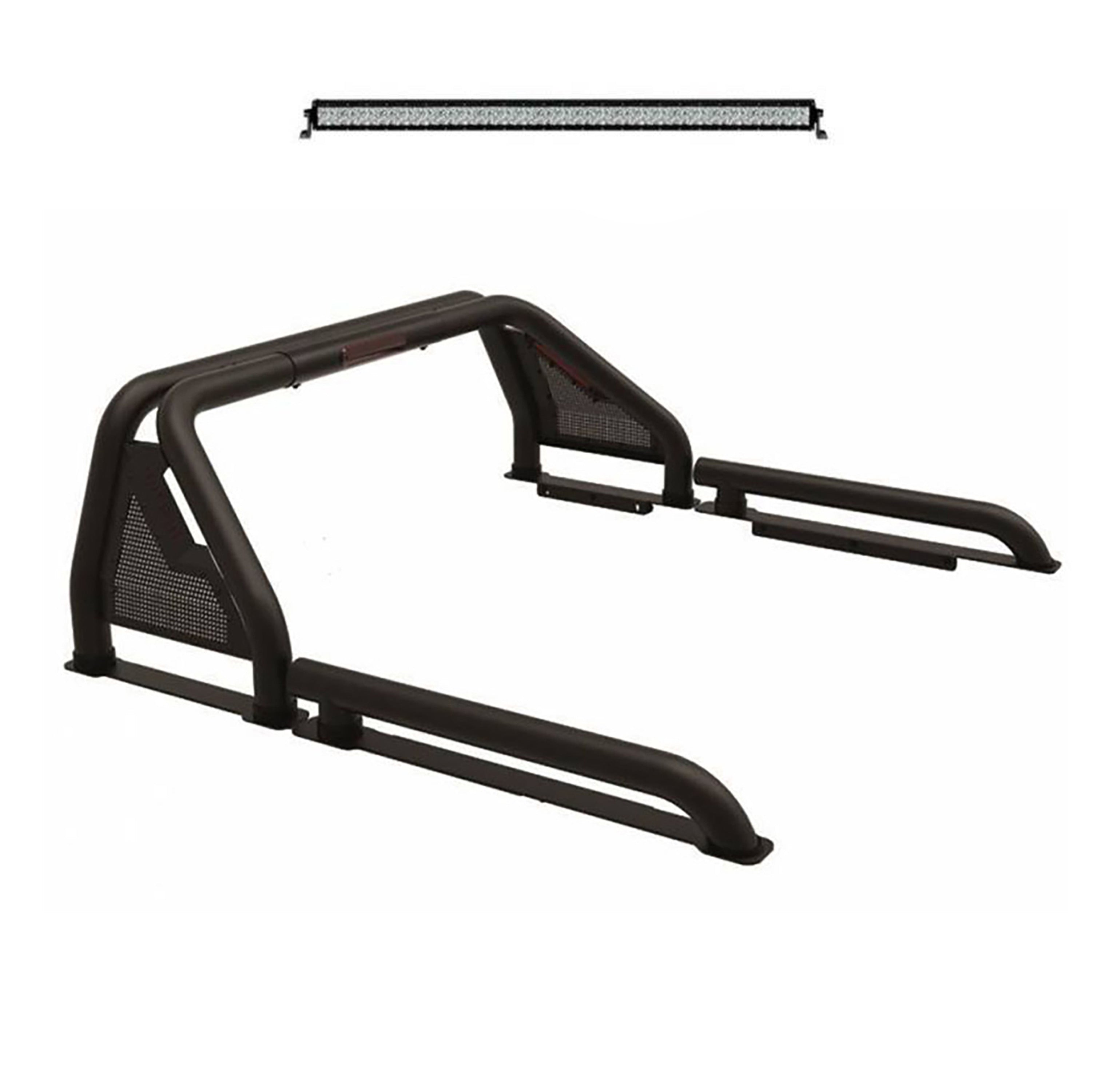 Gladiator Roll Bar Kit Modular W/40" LED Light Bar | Black Horse Off Road - Image 1