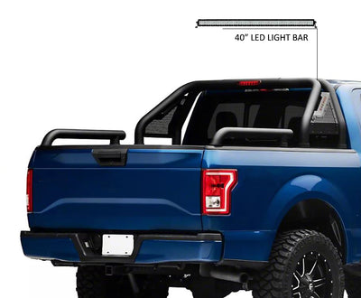 Gladiator Roll Bar Kit Modular W/40" LED Light Bar | Black Horse Off Road - Image 7