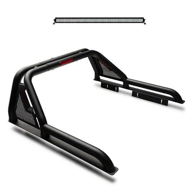 2015-2026 Canyon Gladiator Roll Bar Kit Modular W/40" LED Light Bar | Black Horse Off Road - Image 1