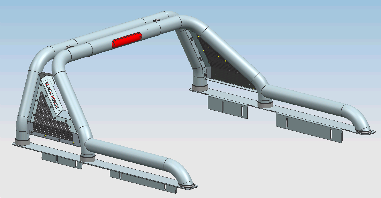 2015-2026 Canyon Gladiator Roll Bar Modular | Black Horse Off Road - Image 7