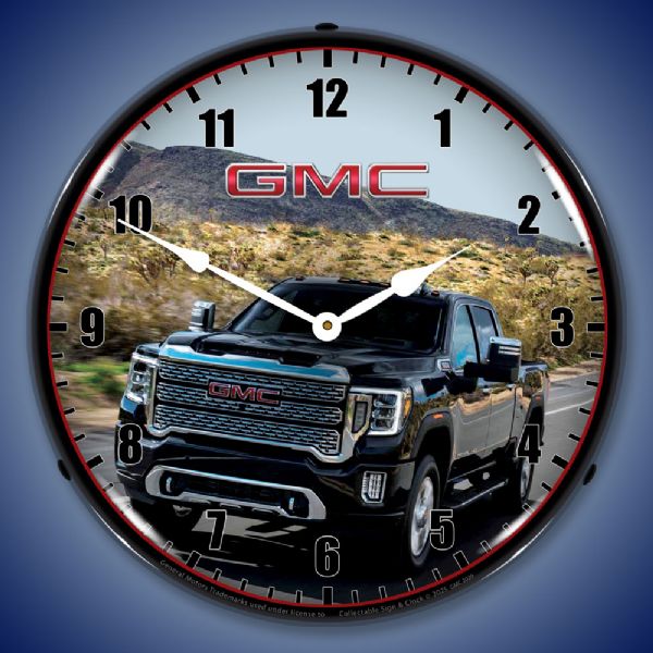 2020 GMC Sierra Truck Clock