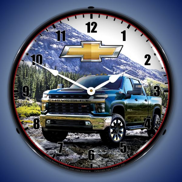 2020 Chevrolet Silverado Truck Clock