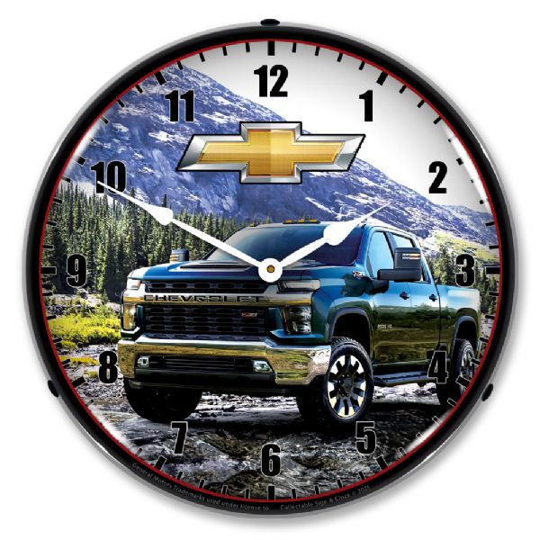 2020 Chevrolet Silverado Truck Clock-694685357544'