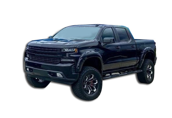 2019-2026 Sierra 1500 Extreme Wheel-To-Wheel Side Steps | Black Horse Off Road - Image 9