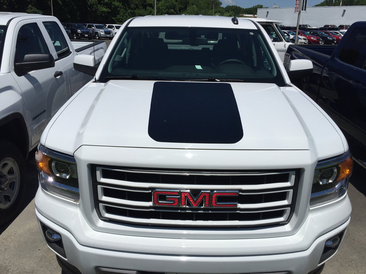 Hood Decal Cover for 2015-2020 GMC Sierra