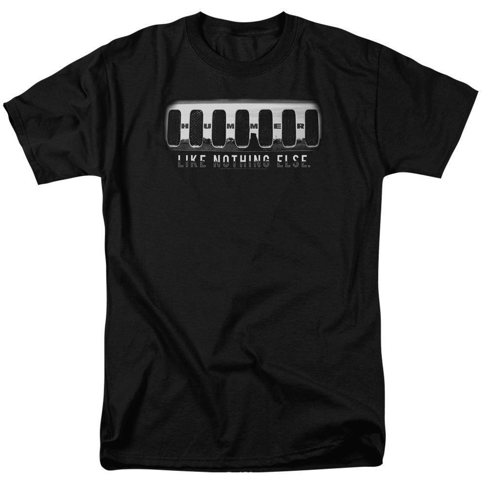 Hummer Grill Adult Regular Fit Short Sleeve Tee Black