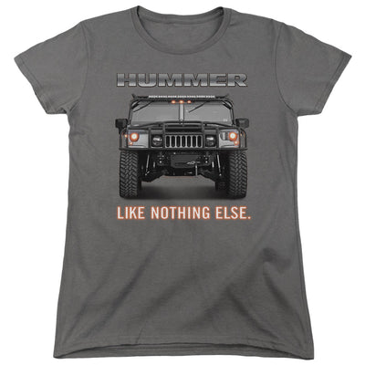 Hummer Like Nothing Else Women's Short Sleeve - Charcoal