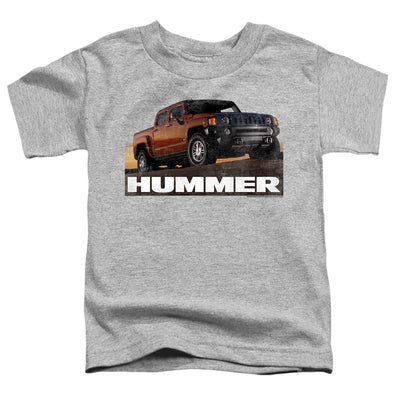 Hummer H3 Ad-Toddler Short Sleeve-Athletic Heather