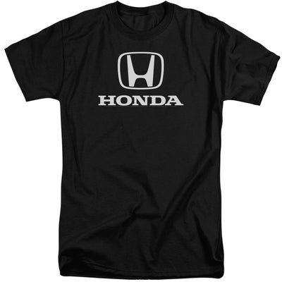 Honda Standard Logo-Adult Tall Fit Short Sleeve-Black