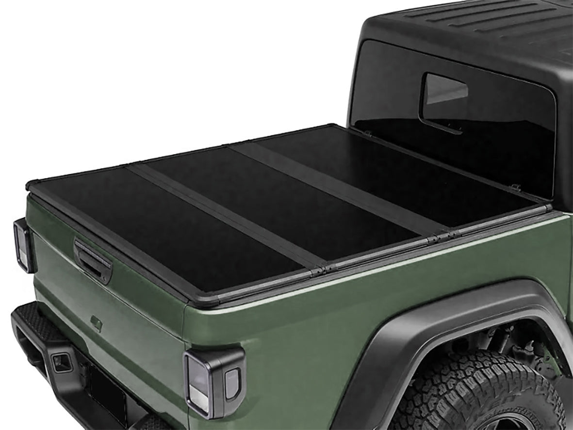 2020-2026 Jeep Gladiator Hard Tonneau Cover High Profile Trifold | Black Horse Off Road - Image 2