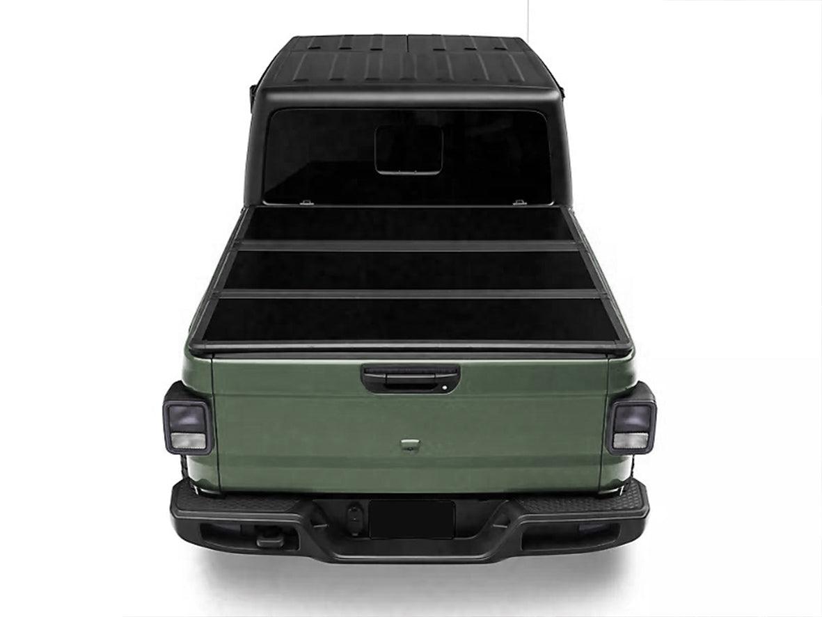 2020-2026 Jeep Gladiator Hard Tonneau Cover High Profile Trifold | Black Horse Off Road - Image 3