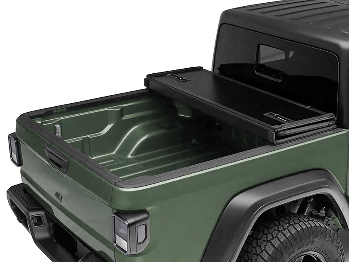 2020-2026 Jeep Gladiator Hard Tonneau Cover High Profile Trifold | Black Horse Off Road - Image 4
