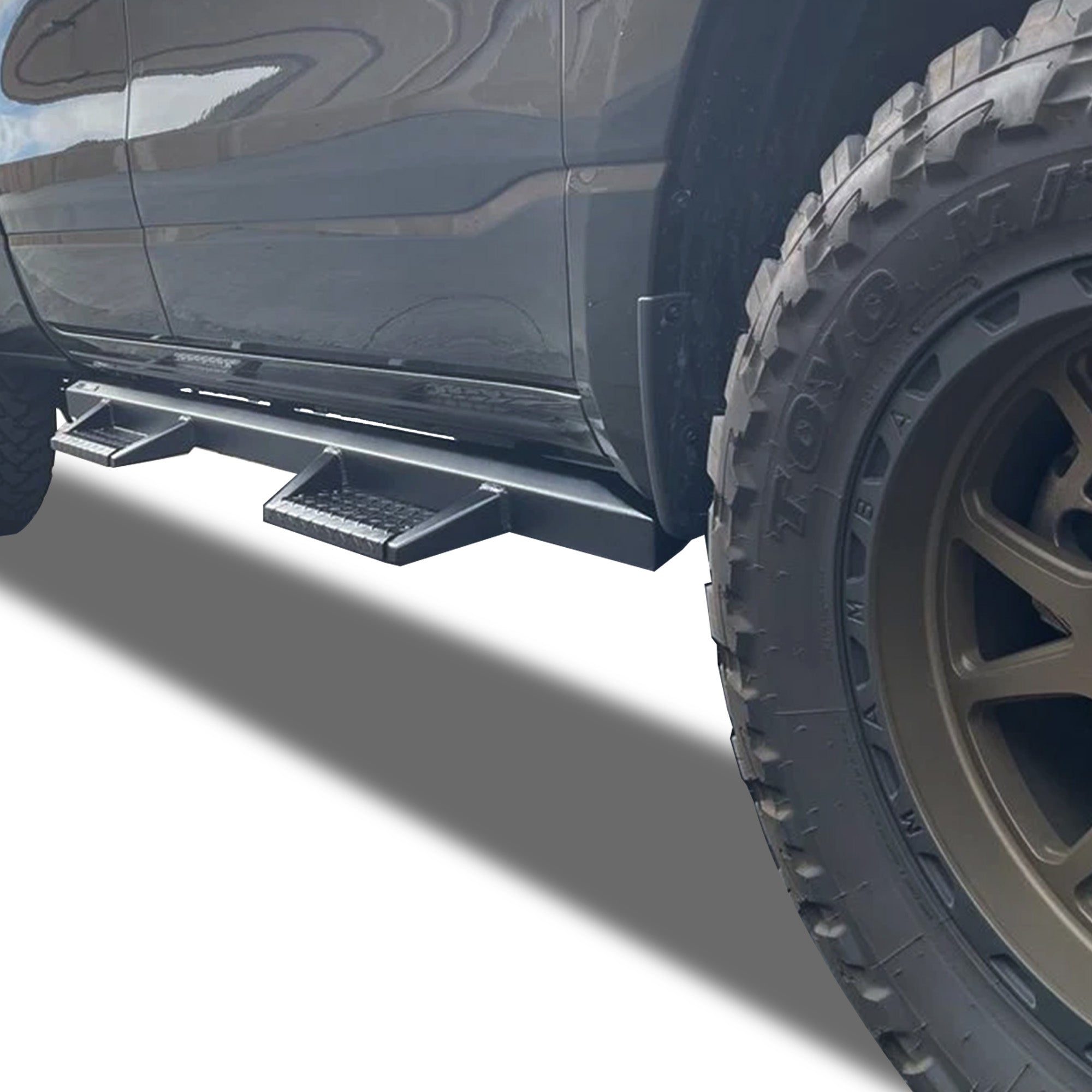 2015-2026 Ford F-150 Impact Heavy Duty Drop Side Steps | Black Horse Off Road - Image 10