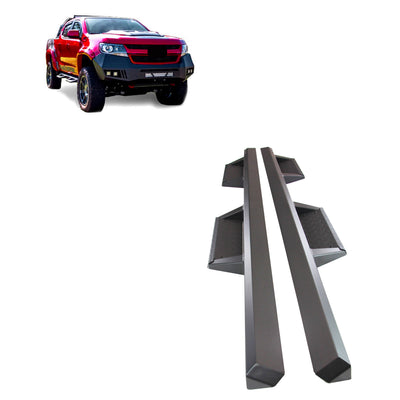 2015-2025 Canyon Impact Heavy Duty Drop Side Steps | Black Horse Off Road - Image 1