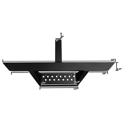 Universal Universal Impact Hitch Step | Black Horse Off Road - Image 2