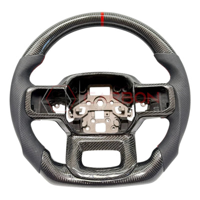 Real Carbon Fiber Steering Wheel for 2021+ Ford F-150