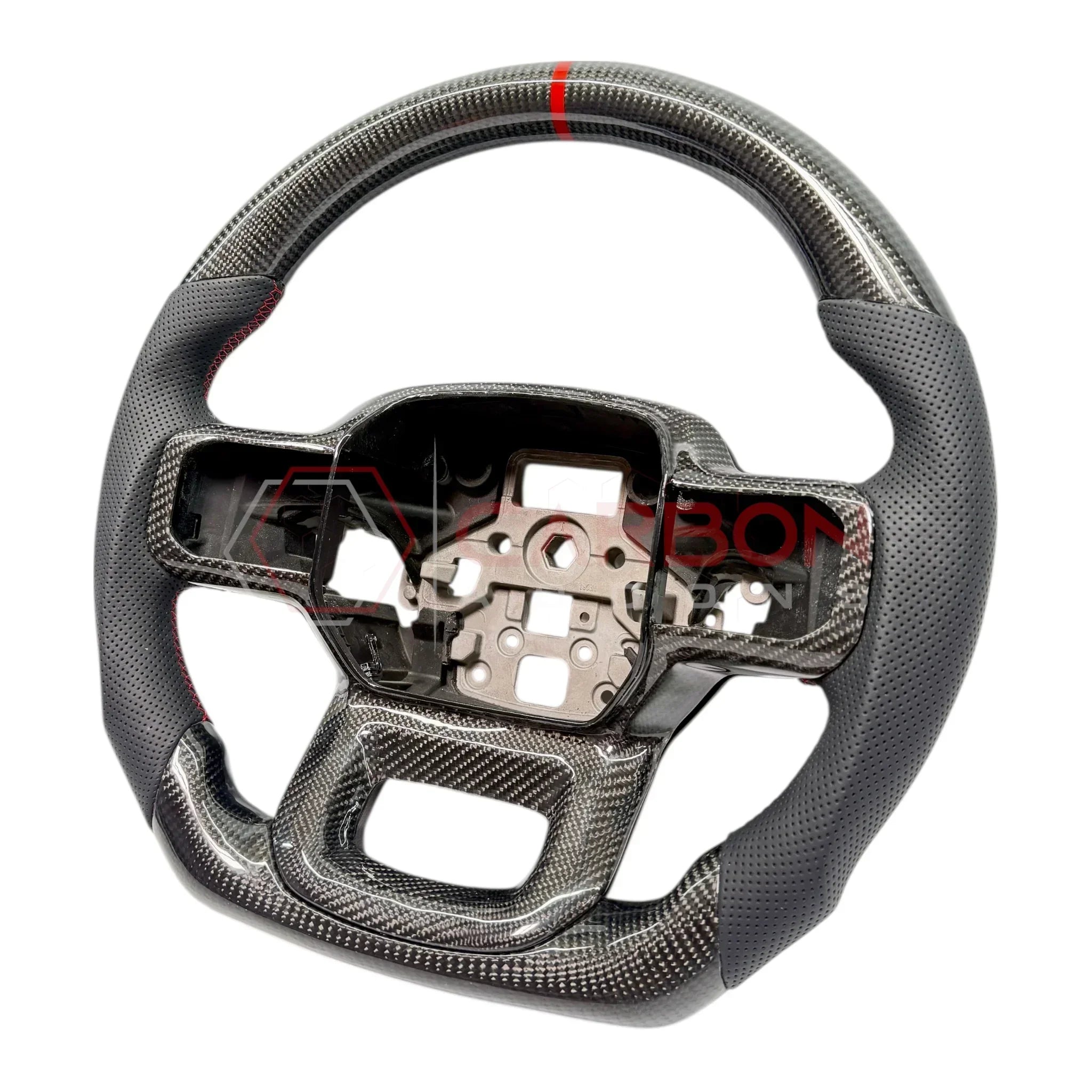 Real Carbon Fiber Steering Wheel for 2021+ Ford F-150