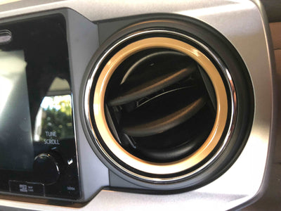 Premium Cast Vinyl Decals for 2016-2023 Tacoma Inner AC Vent Rings x4