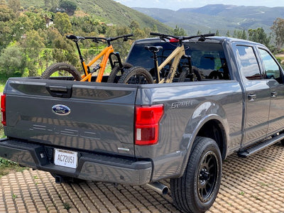 Truck Bed 2 Bike Rack for Compact Trucks