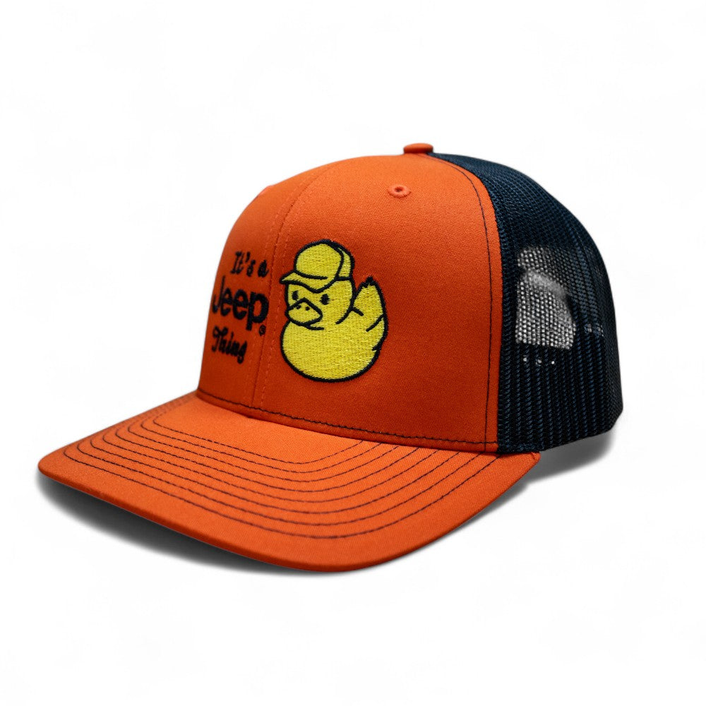 Hat - It's A Jeep Thing Duck - Orange/Black