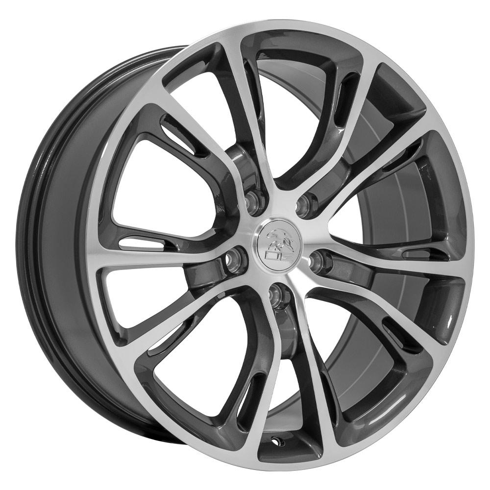 OE Wheels JP16 20x8.5 Gloss Gunmetal Machined replica wheel
