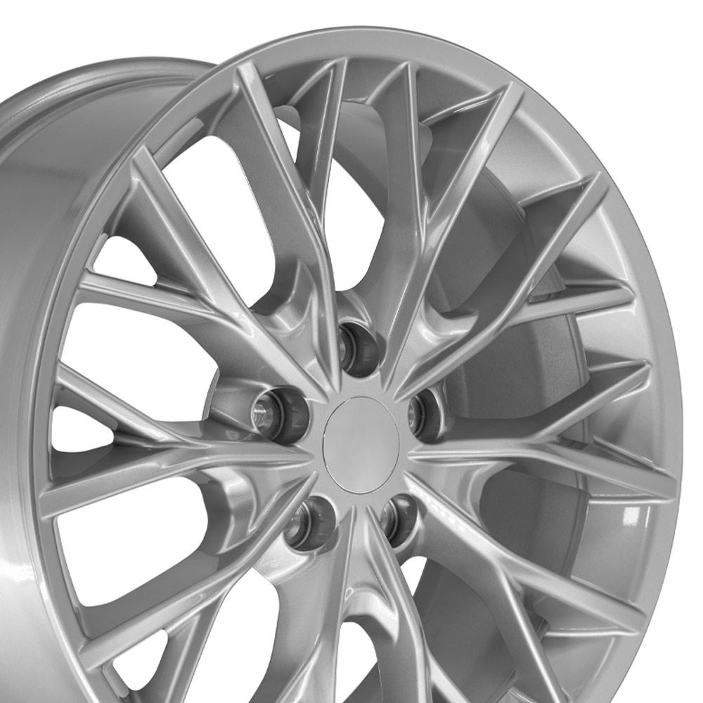 OE Wheels JP30 20x8.5 Gloss Hyper Silver replica wheel