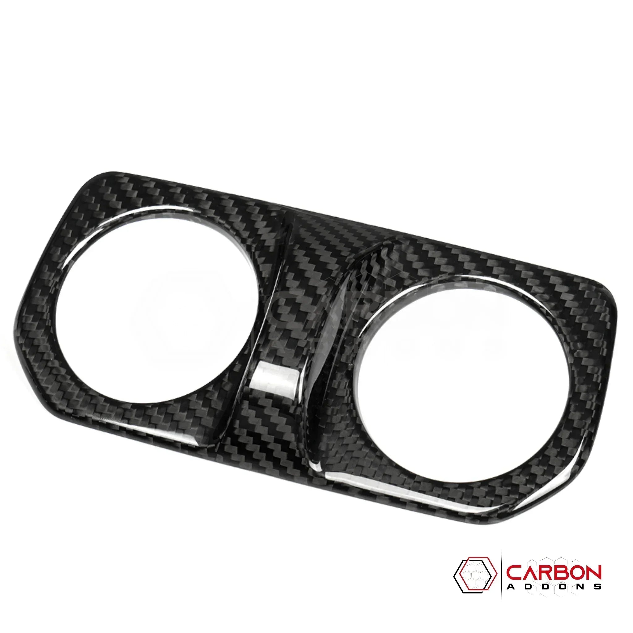 2018+ Jeep Wrangler JL / 2020+ Gladiator JT Rear Air Vents Outlet Cover – Real Dry Carbon Fiber (Glossy or Matte) 2020–Current