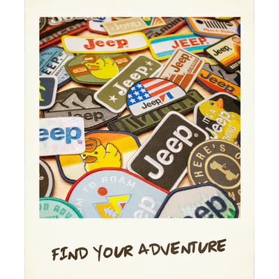 Patch - Jeep Live Your Adventure - Purple