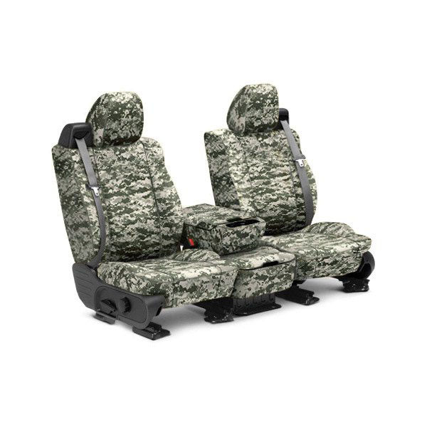 Custom Fit Truck Seat Covers for Ford, Chevy, Ram & Toyota – Digital Camouflage | Made in USA