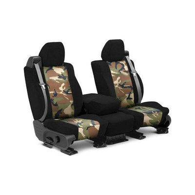 Custom Fit Truck Seat Covers for Ford, Chevy, Ram & Toyota – Retro Camouflage | Made in USA