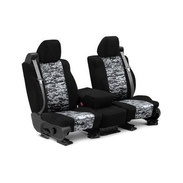 Custom Fit Truck Seat Covers for Ford, Chevy, Ram & Toyota – Digital Camouflage | Made in USA