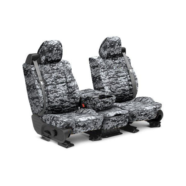Custom Fit Truck Seat Covers for Ford, Chevy, Ram & Toyota – Digital Camouflage | Made in USA